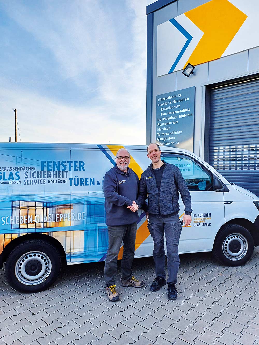 Uwe Brauer und Ralf Scheben Uwe Brauer und Ralf Scheben